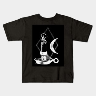 Eternal Candle Monochrome Kids T-Shirt